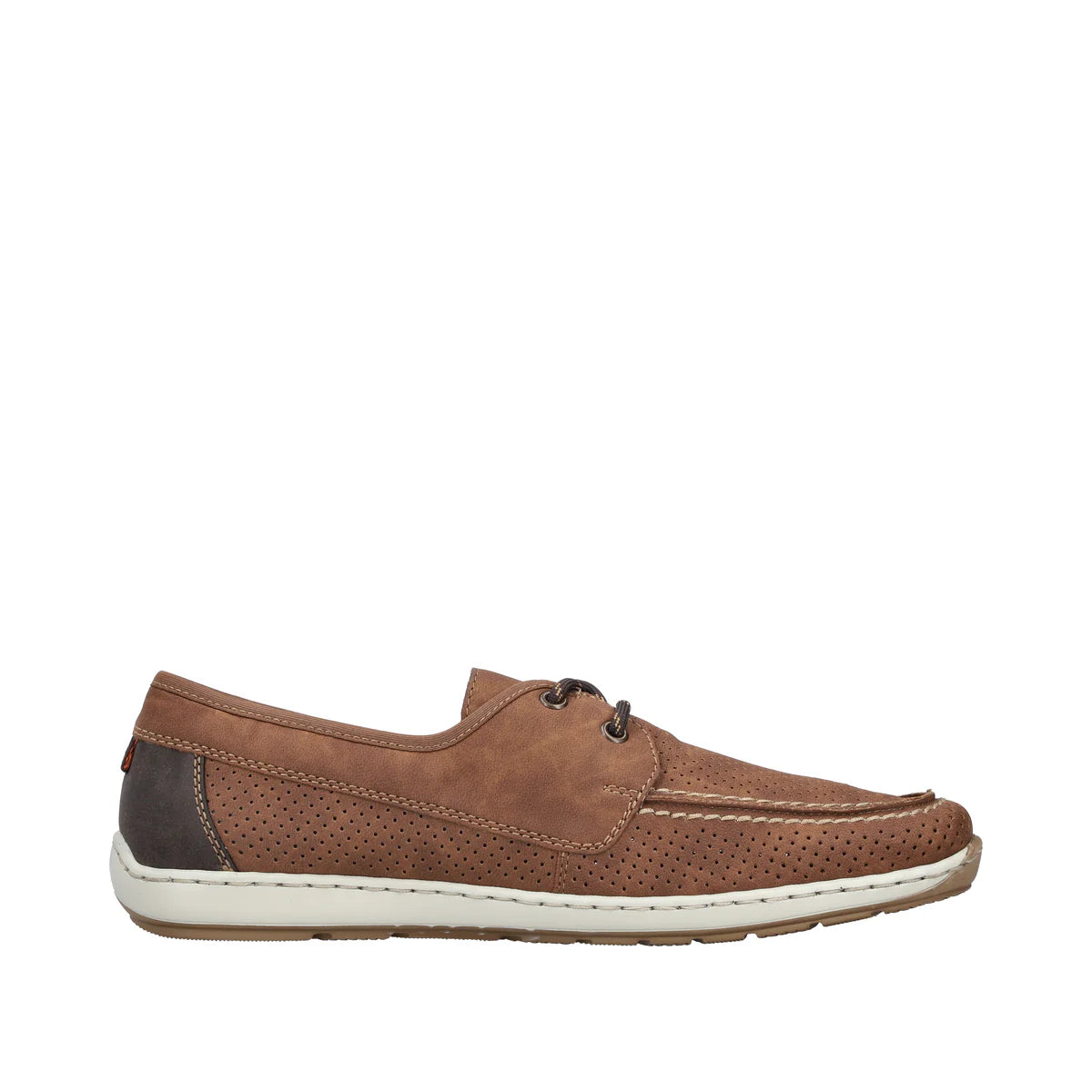 Rieker Men's Suede Boat Shoe | B5220