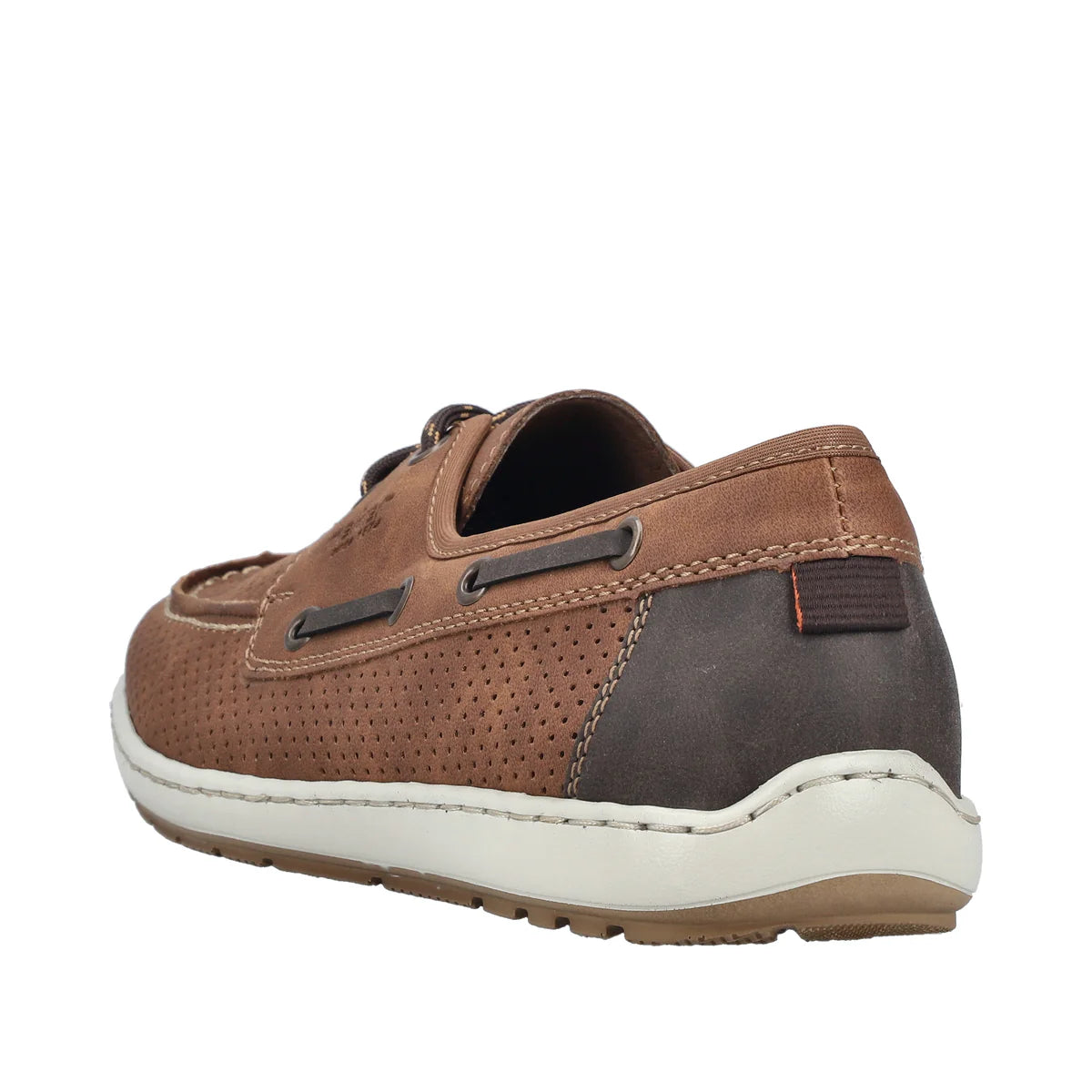 Rieker Men's Suede Boat Shoe | B5220