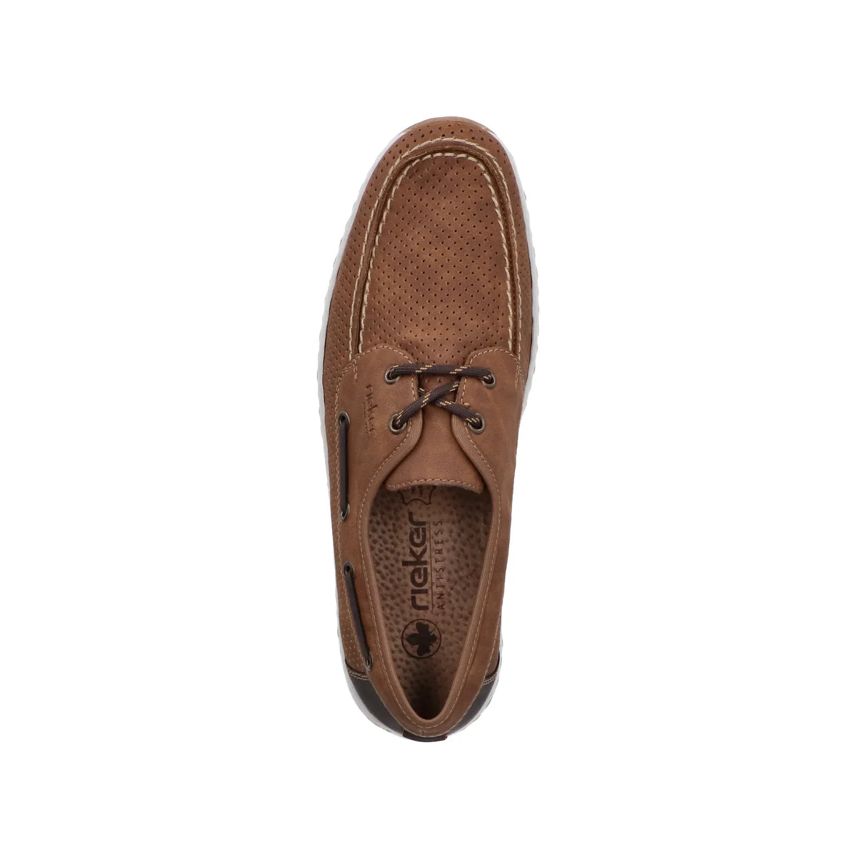 Rieker Men's Suede Boat Shoe | B5220