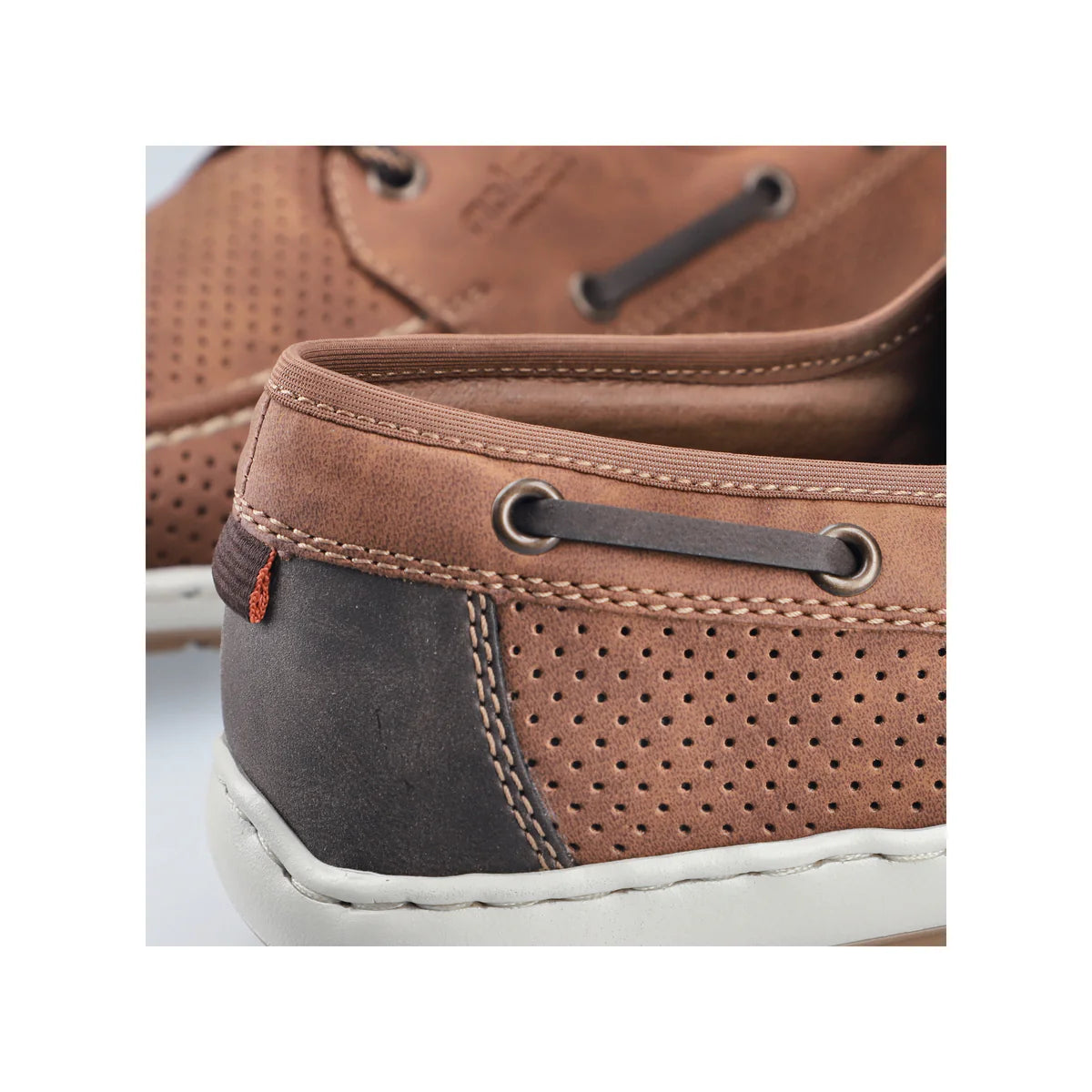 Rieker Men's Suede Boat Shoe | B5220