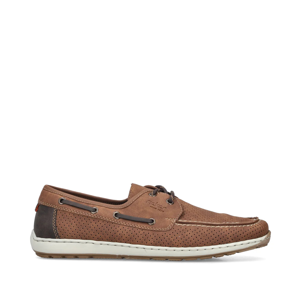 Rieker Men's Suede Boat Shoe | B5220
