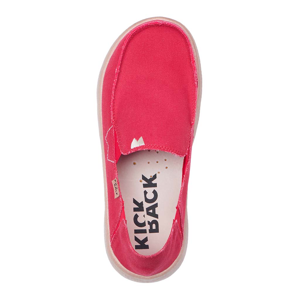 KickBack Men's Slip On Shoes - Couch 2.0 Canvas Red