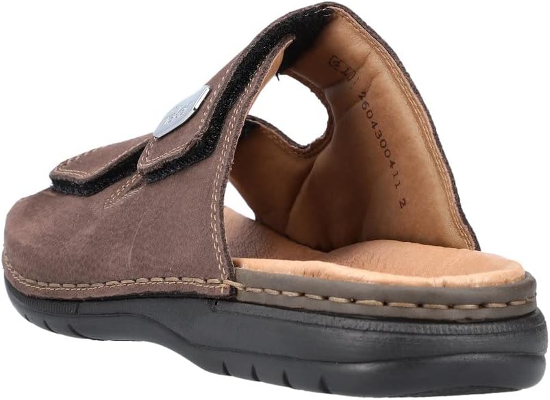 Rieker Men's Classic Leather Sandal - Brown | 20390-24