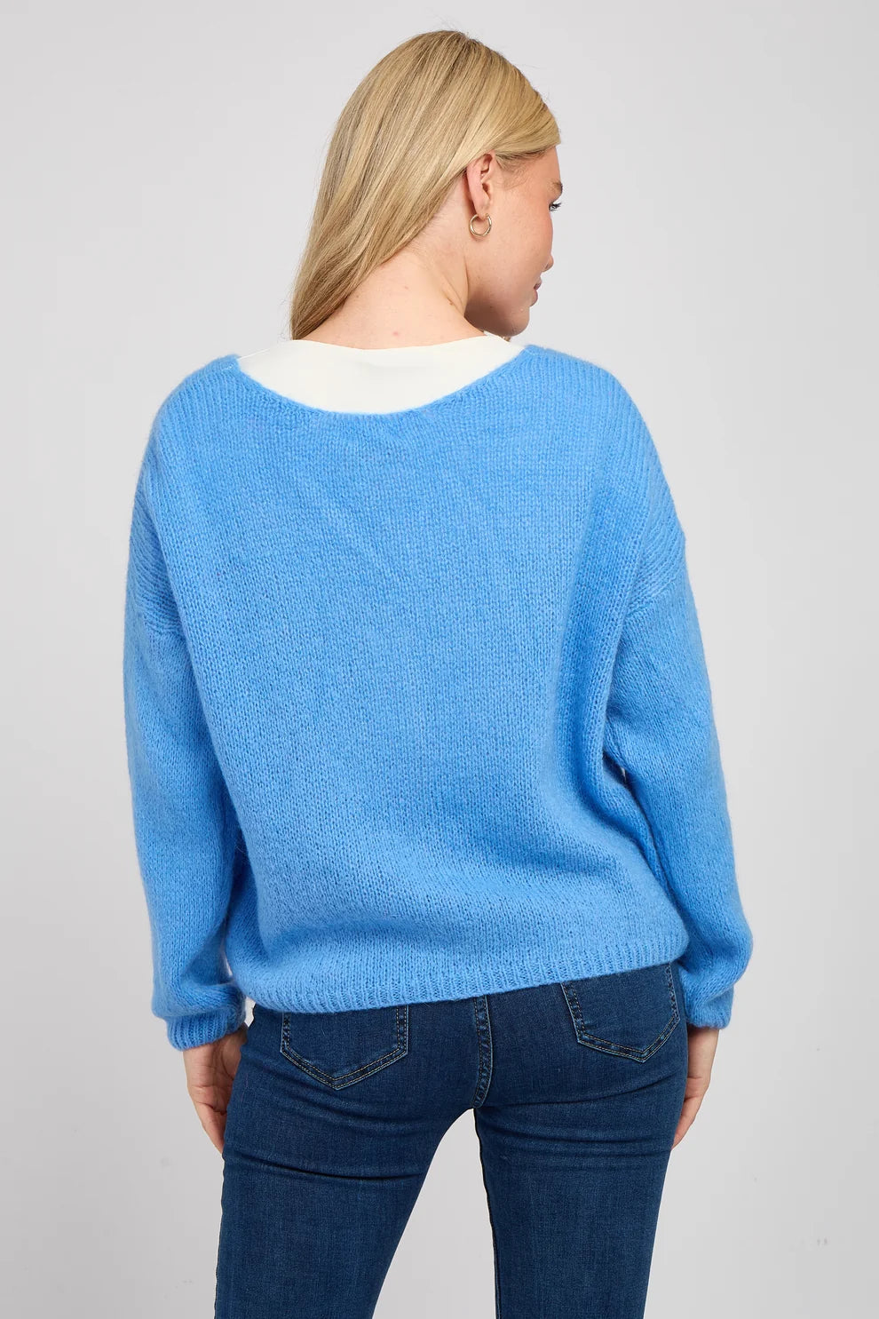 G7 Mohair Button Through Cardigan