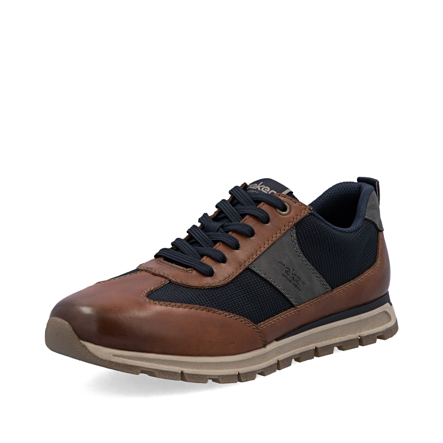 Rieker Men's Casual Zip Shoes | Brown | B0507-24