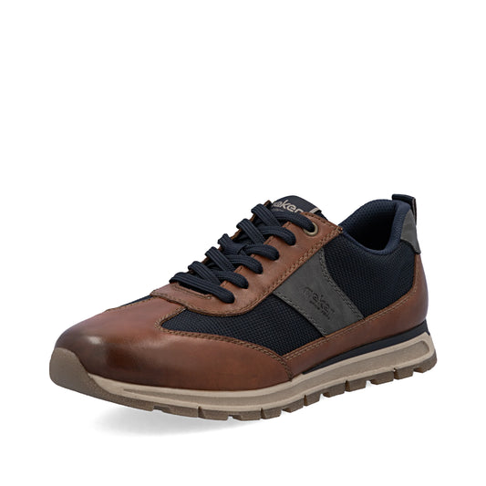 Rieker Men's Casual Zip Shoes | Brown | B0507-24
