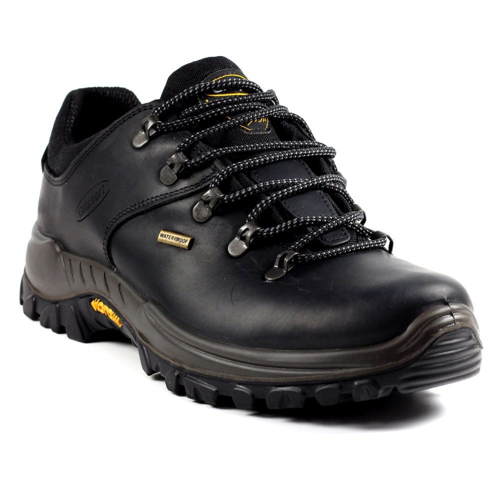 Grisport Dartmoor Leather Walking Shoe - Black
