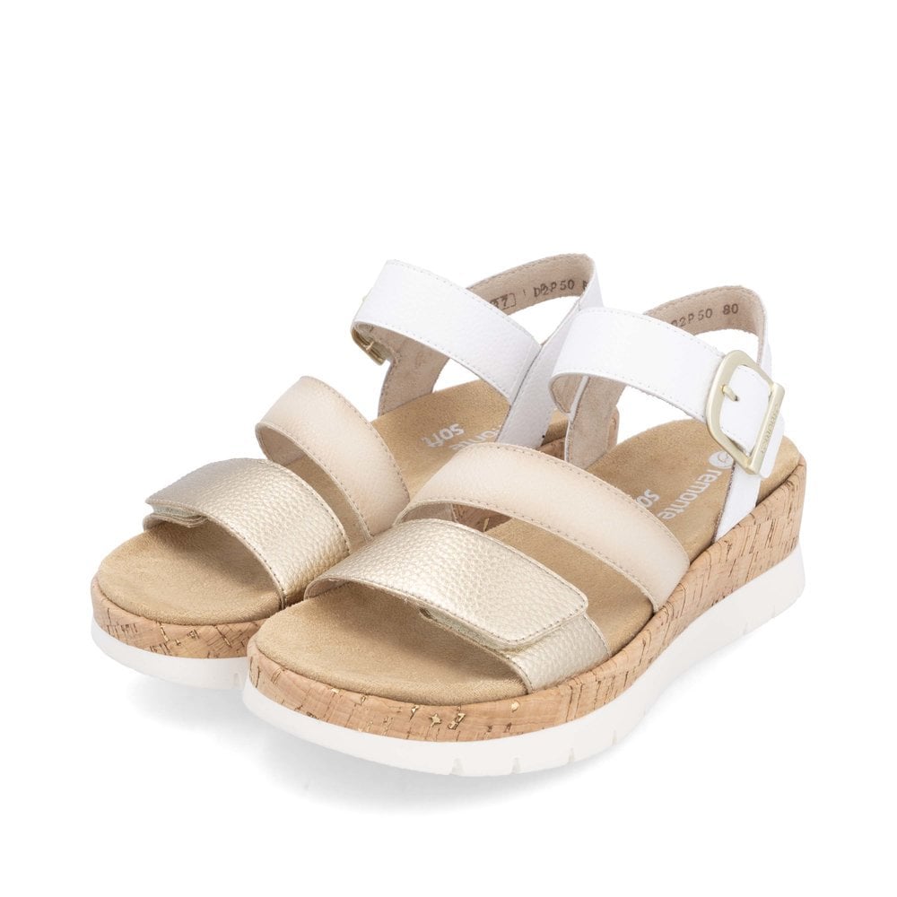 Remonte Hook and Loop Sandals for Ladies | D2P50-80
