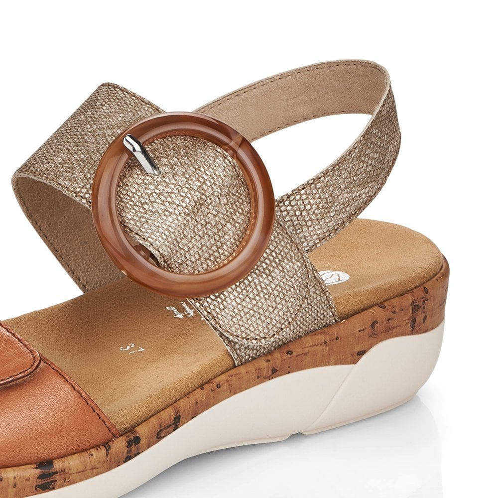 Remonte Hook & Loop Sandals for Ladies | R6853-90