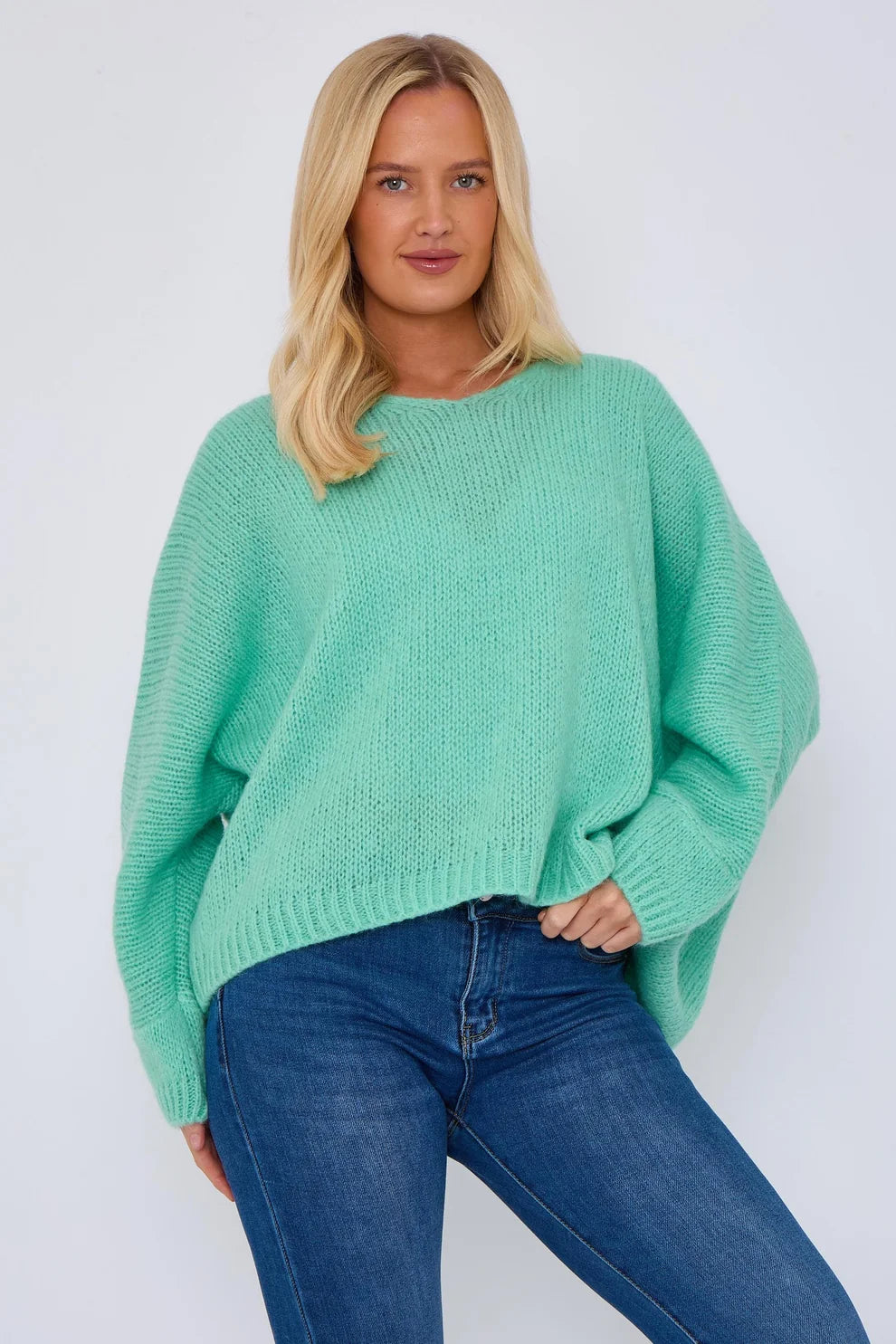 G7 V-Neck Mohair Jumper