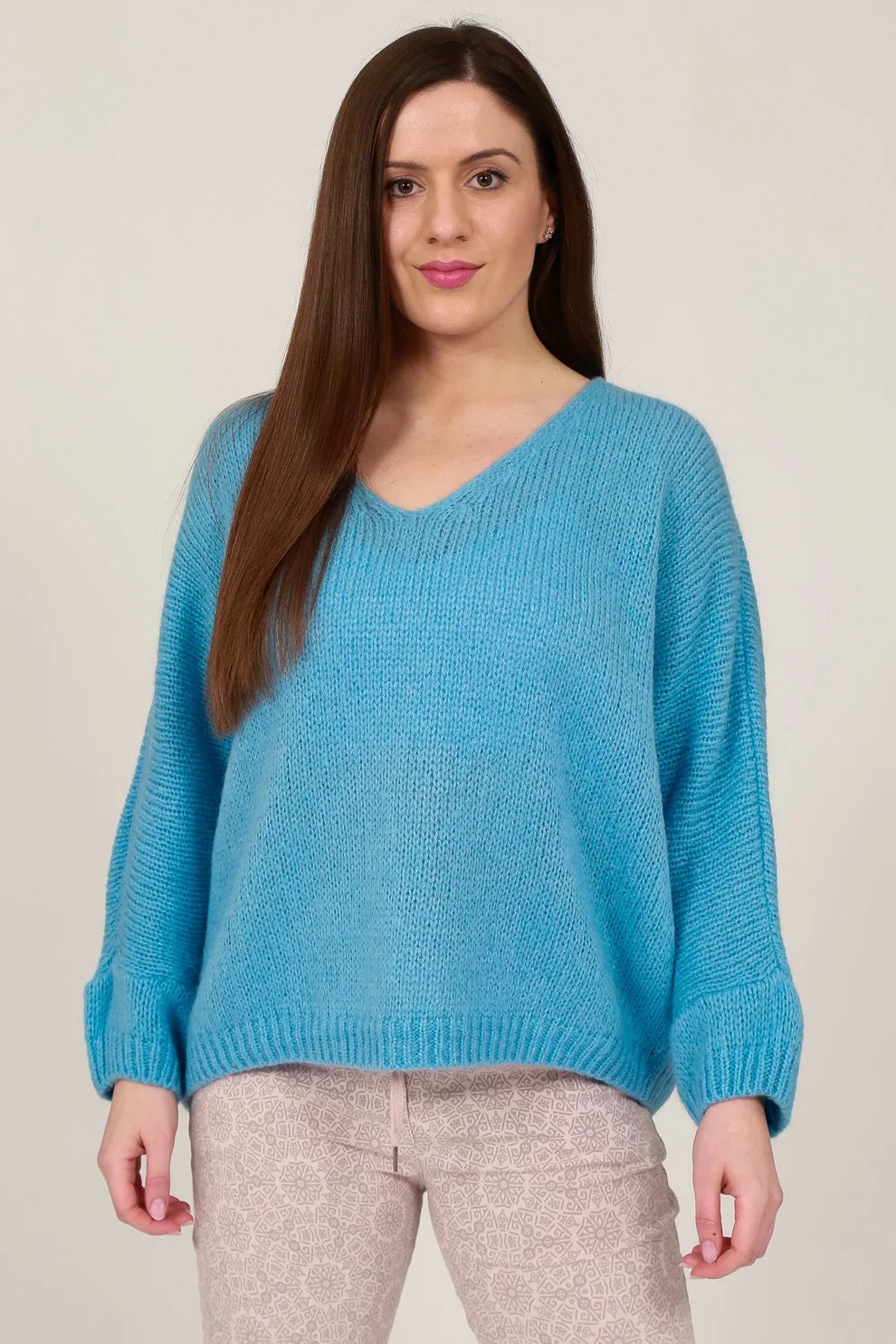 G7 V-Neck Mohair Jumper