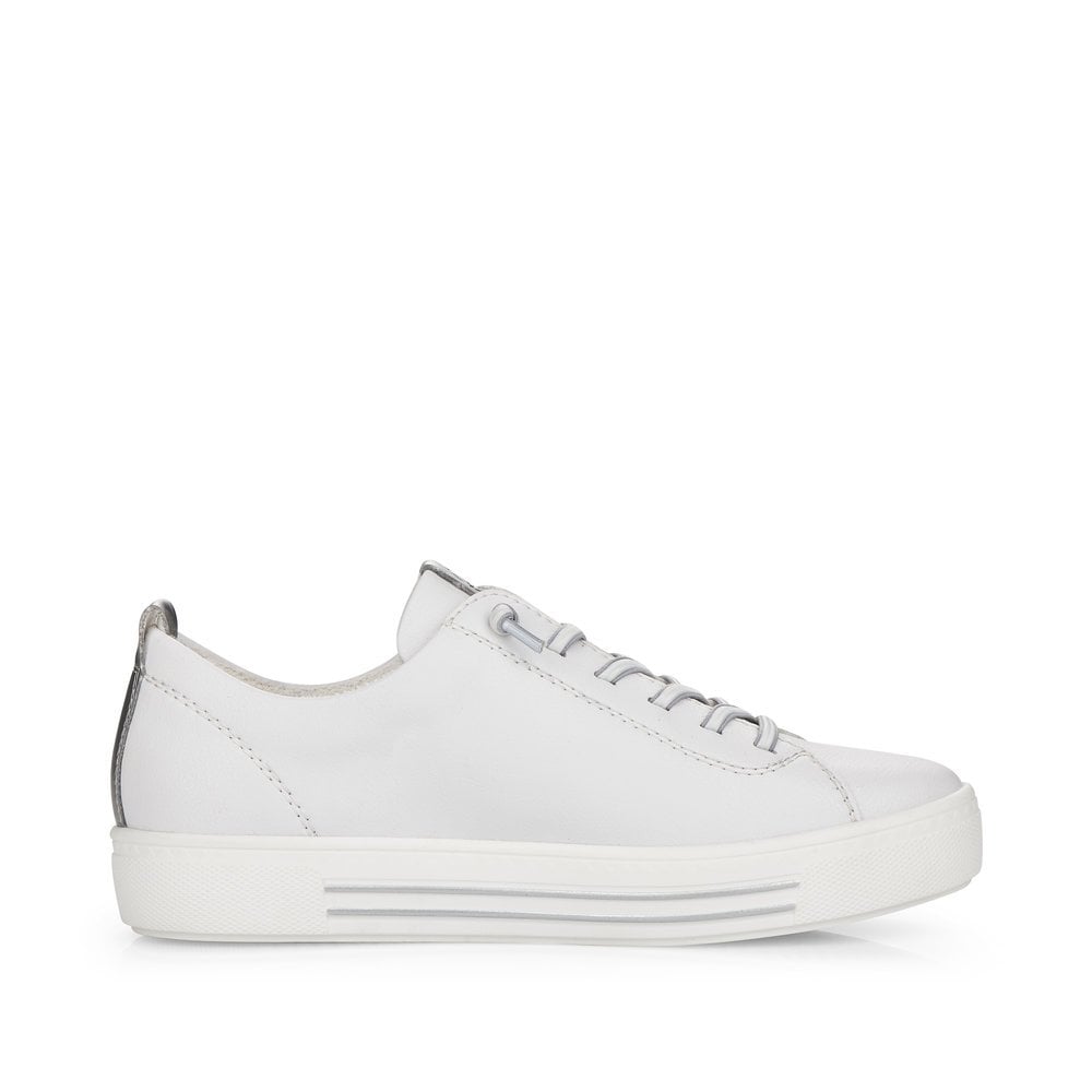 Remonte Trainers D0913 Ladies Shoes White