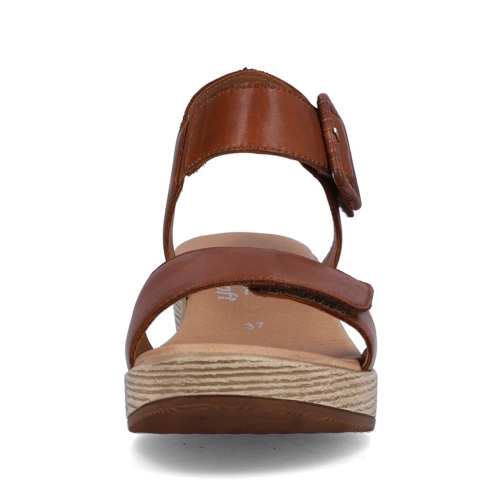 Remonte Sandals D0N52 Ladies Shoes Brown