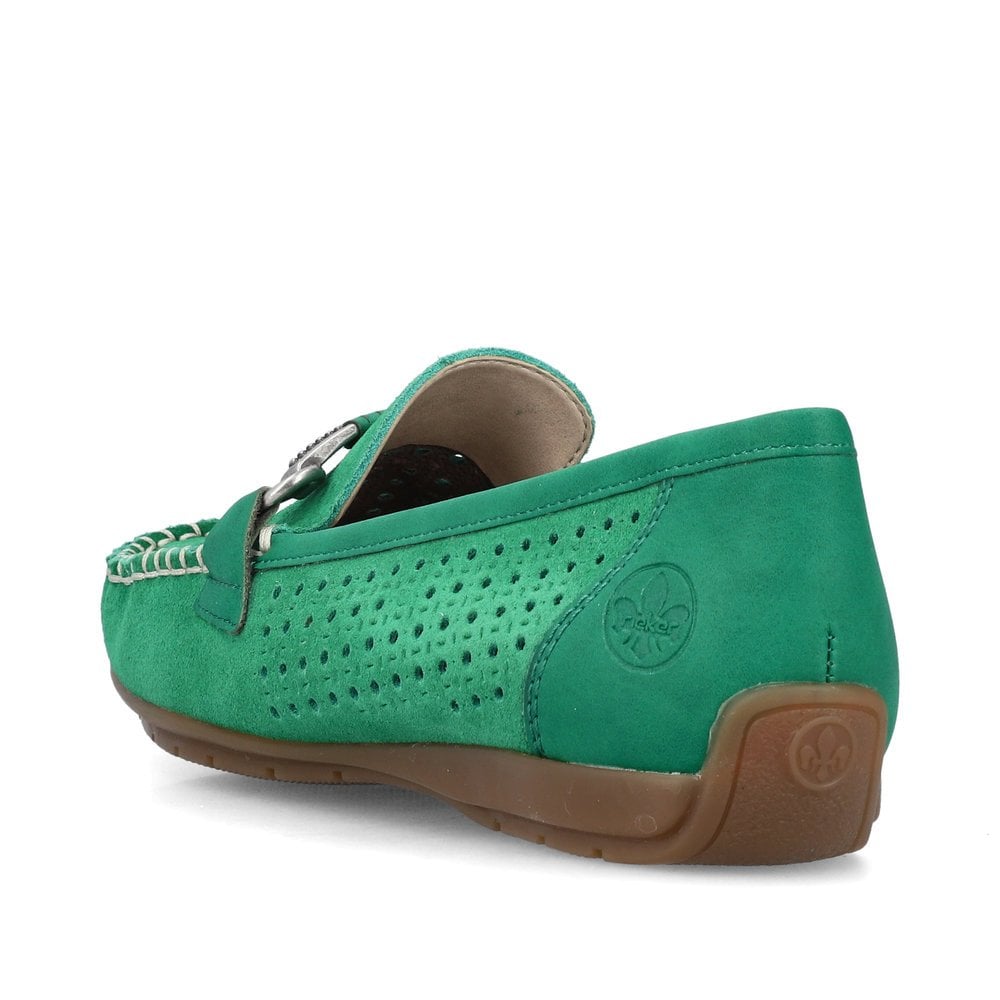 Rieker 40253 Ladies Shoes Green