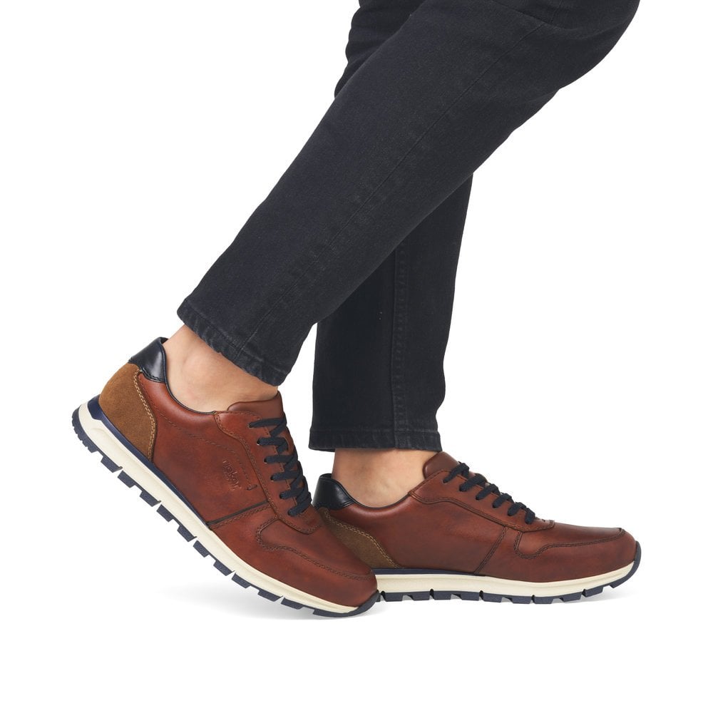 Rieker B0503 Men's Trainer Brown