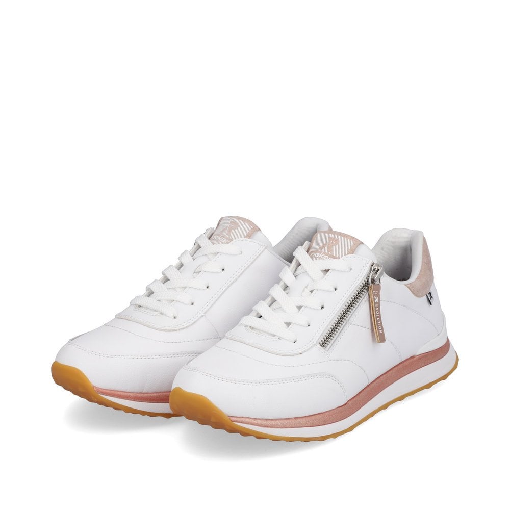 Rieker Trainers 42505 Ladies Shoes White