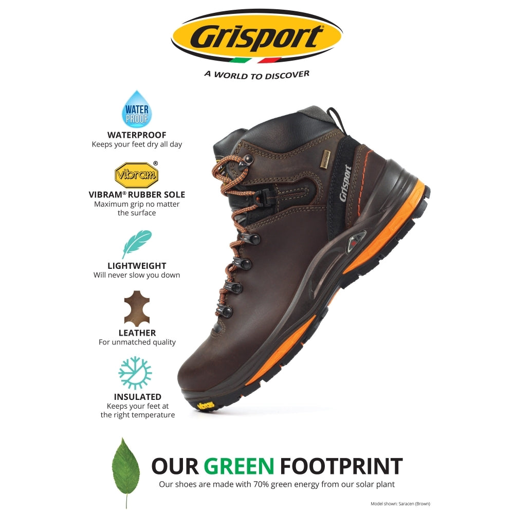 Grisport Saracen Brown Hiking Boot