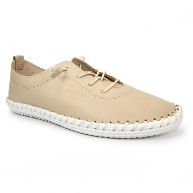 Lunar-Leather St Ives Womens Plimsoll