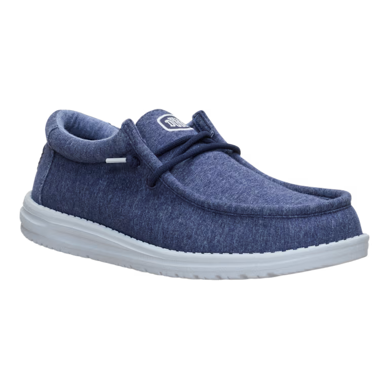 Hey Dude Wally Stretch Jersey | Mens Slip On Shoe