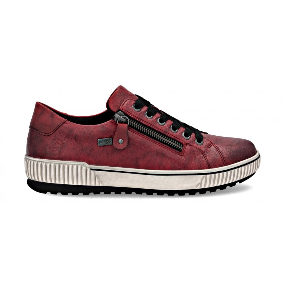Remonte Women's Leather Casual Shoes | Red | D0700-36