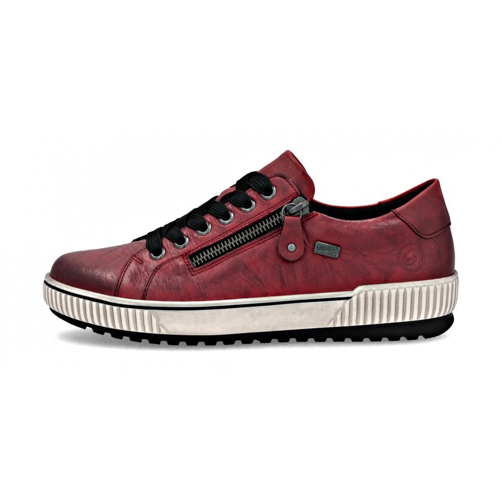 Remonte Women's Leather Casual Shoes | Red | D0700-36