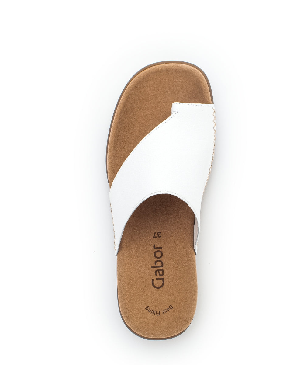 Gabor Lanzarote 03.700 Ladies Toe-post Sandals slip-on ,leather, nubuck, metallic,best fitting Colours Ltd, Colours, Colours Farnham, Colours Shoes