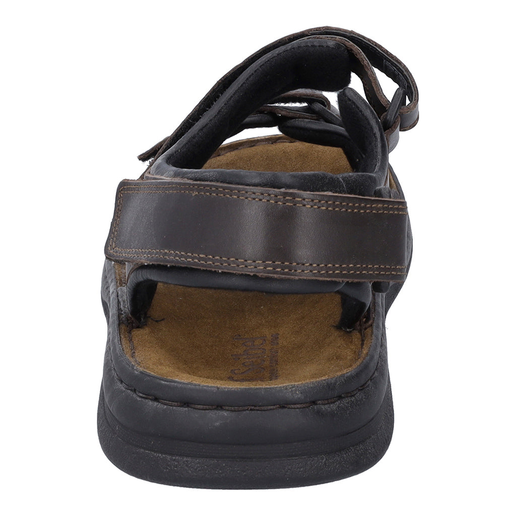 Josef Seibel Rafe Mens Sandals open-toe leather sandal with three fully adjustable straps  Colours Ltd, Colours, Colours Farnham, Colours Shoes