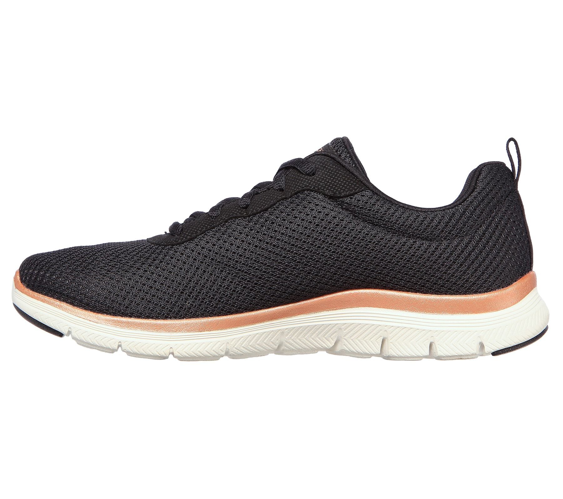 Skechers flex appeal best sale gold